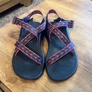 Z1 Classic Sandal Chaco Red and Navy
